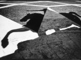 Shadow Cast by Equestrian Statue of Marcus Aurelius in Piazza Del Campidoglio