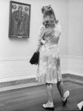Visitor to the National Gallery of Art