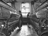 Young Girls Working in the Hot  Damp and Dirty York Street Flax Spinning Co