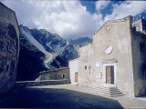 Small Church in Carrara Which Holds a Marble Crucifix by Donatello