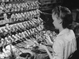 Worker Making Corn Cob Pipes