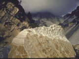 Marble Quarry at Carrara  Source of Raw Material For Some of Greatest Art of Tuscany