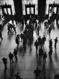 View of Students and Others in Main Entrance at MIT on Visitors' Day