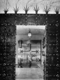 View of Open Steel Door Into Vestibule in Front of the Final Vault Door at Chase Manhattan Bank