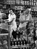 Stan Wentland and Wife Jo Restock Grocery Store  Rockford  Illinois