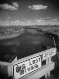 The Big Lost River on the Edge of Town