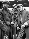 Three Coal Miners Standing Together