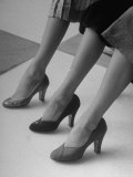 Models Displaying Different Styles of Shoes