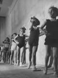 Young People Attending Ballet Classes at the Vienna State Opera Ballet School