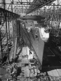 Prior to Launching Oceanliner America  Newport News  Virginia