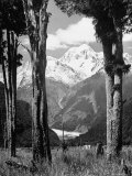 View of Snow Covered Mountain