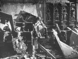 Virgin Mary's Image Alone Survives in Ruined La Merced Church After Earthquake