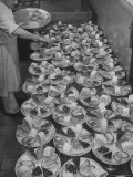 Rows of Pastry Trays For a Banquet at the Waldorf Astoria Hotel