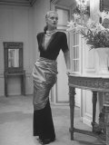 Modeling a Custom Made Evening Gown
