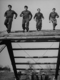 New Draftees and Officer Candidates Undergoing Rigorous Training at Camps