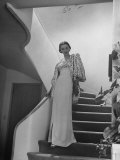 Modeling a Custom Made Evening Gown
