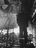 Worker in a Steel Mill in Moscow