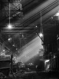 Pouring Ingots at Carnegie Illinois Steel Plant