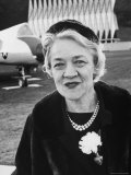 Senator Margaret Chase Smith on Grounds of Air Force Academy