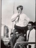 Senator Robert F Kennedy Campaigning During the California Primary