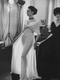 Molyneux's See Thru Jersey Evening Dress