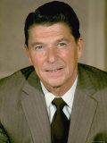 Portrait California Governor Ronald Reagan