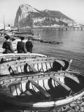 Shot of the Rock of Gibraltar