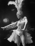 Woman Doing Striptease at Western Style Copacabana