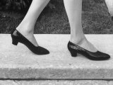 View of a New Type of Woman's Shoe