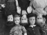 Sandra Kunhardt Pretending She is a Doll