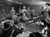 Sparkling Girls Dancing on Stage During the Las Vegas Nightlife Boom