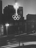 Neon Olympic Symbol in Melbourne