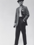 Model Wearing Proper Fashion Suits