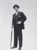 Model Wearing Proper Fashion Suit