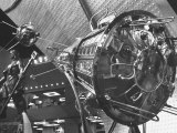 Russian Sputnik III on Display at Soviet Exhibit