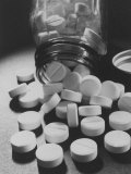 View of Pills in Production
