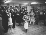 Oldsters Doing New Dance Step  "The Madison" at Werner Dance Studio