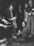 Vice President Richard M Nixon Getting His Shoes Shined at the GOP Convention