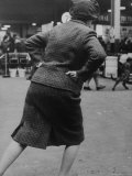 Miss A N Hartley  One of the Judges  at London's Prestigious Cruft's Dog Show