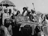 Pilgrims Gathering For Kumbh Mela  a Hindu Religious Celebration