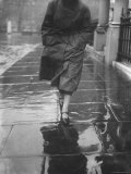 Reflections on Wet Pavement