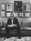 Senator Lyndon B Johnson at the Time of the Senate Filibuster Concerning Civil Rights