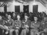 US Army Draftees During Basic Training