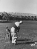 President Dwight D Eisenhower Playing Golf
