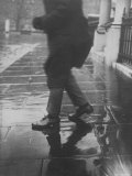 Reflections on Wet Pavement