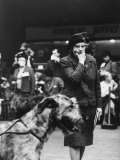 Miss A N Hartley  One of the Judges  at London's Prestigious Cruft's Dog Show
