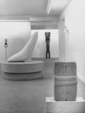 Sculptures by Brancusi on Exhibit at the Guggenheim Museum
