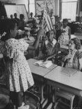 Students Sitting in Newly Integrated Classroom