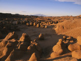 Hoodoos Cover the Landscape of Goblin Valley State Park  Utah