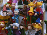 A Colorful Display of Finger Puppets